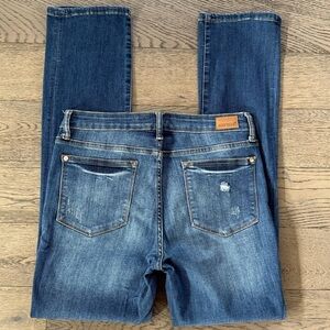 Judy Blue Women's Straight Leg Jeans - Medium Blue